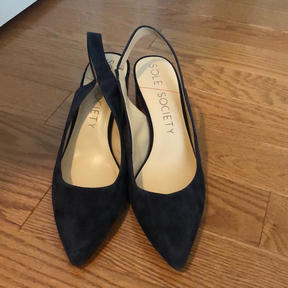 Sole Society sling back heels